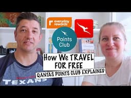 What Is QANTAS POINTS CLUB? How We Made It & Use It to TRAVEL FOR FREE!