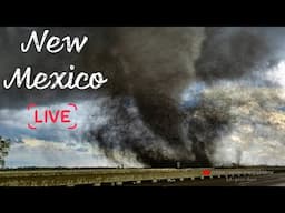 🔴 Chasing a Conditional TORNADO Threat in Eastern New Mexico - Live Storm Chase