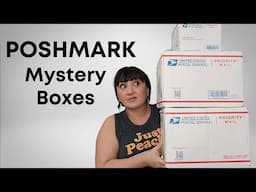 Unboxing Some Mystery Boxes From POSHMARK | Clothing And Jewelry | All From Same Seller