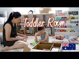 TODDLER ROOM TOUR - PLAYROOM / BEDROOM