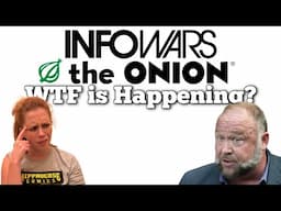 Chrissie Mayr LIVE REACTION to The Onion “Buying” Alex Jones Infowars! What Happened?