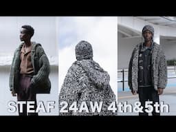 STEAF 24AW 4th&5th 最強のハンドニットアウター！！職人の手作業によって生み出されたクオリティの高い一品！フライトキャップも合わせてどうぞ！【Moore】