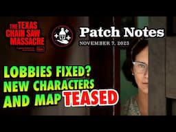 TCM TEASER and UPDATE Fixes Lobbies, Nicotero, Gas Station | Texas Chainsaw Massacre Game