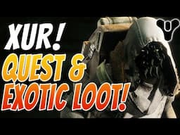 Xur Exotic Loot/Random Rolls! TRIALS INFO, NEW Xur Location & Quest! July 23! 7–23-2021