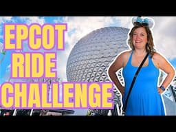 CAN I RIDE EVERTHING IN EPCOT IN ONE DAY???