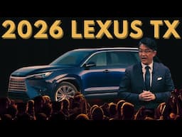 2026 Lexus TX: A New Era in Luxury SUVs