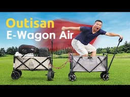 Outisan e-Wagon Air Review: The Ultimate Foldable Electric Wagon for Outdoor Adventures!