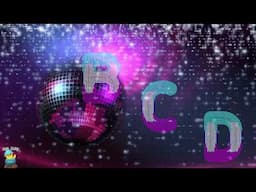 ABC Song  Disco Party  A to Z for Children  2D Animation from KidsKiddy NFS