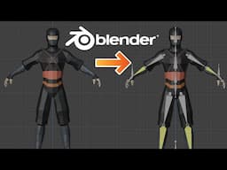 Rig Low Poly Characters EASY: Blender Beginners