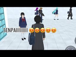 senpai’s full day of school 📚💔 | high school simulator 2018