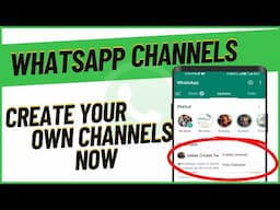 How to create WhatsApp channel | Whatsapp new features 2023