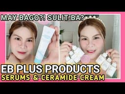 EB PLUS CERAMIDE BARRIER SEALING CREAM & EB PLUS SERUMS from EVER BILENA infernes! Winner!