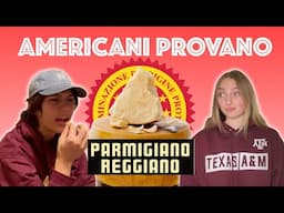 Americani provano Parmigiano Reggiano per la prima volta