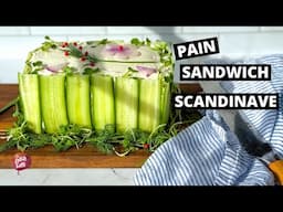 PAIN SANDWICH SCANDINAVE 🌼 Saumon fumé, crevettes et avocat