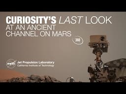 Curiosity Rover Leaves Gediz Vallis Channel (360 View)