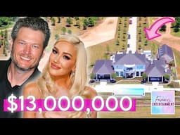 Gwen Stefani and Blake Shelton | $13 Million Encino Mansion & Oklahoma Ranch | House Tour 2024