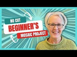 EASY DIY MOSAIC COASTERS, NO CUTTING NEEDED | Tutorial for Beginners