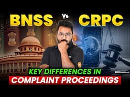 Complaint Proceedings Under BNSS (Sec. 223-226) | Comparison with CrPC | Judiciary 2025 Prep