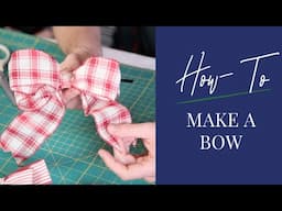 How To Make A Bow