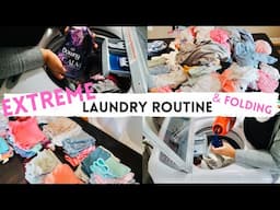 Extreme Laundry Routines 2022 | Laundry & Folding Motivation