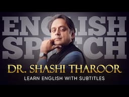 ENGLISH SPEECH | SHASHI THAROOR: Opportunity or Chaos? (English Subtitles)