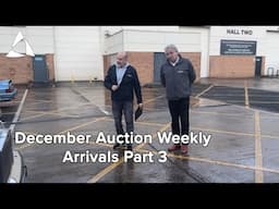 December Auction Weekly Arrivals Part 3