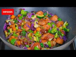 Sausages and Vegetable Stir Fry Recipe | Infoods