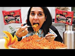 SPICY RAMEN NOODLES CHALLENGE! HELP