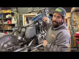 Ironhead Sportster Custom Build with teaser