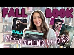 FALL BOOK RECOMMENDATIONS 🍂📚(fantasy, romance & horror reads)