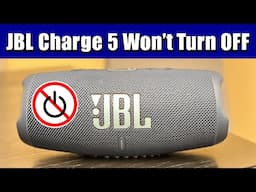 Fixing a JBL Charge 5 That Won't Turn Off