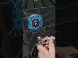 Airbrushing A Spider Web 🕸️