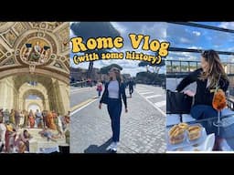 Rome vlog with some history