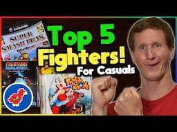 Top 5 Fighting Games for CASUAL Play - Retro Bird