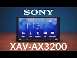 Sony XAV-AX3200 touchscreen receiver | Crutchfield