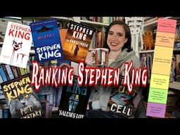 Tier Ranking Every Stephen King Book I've Read