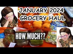 JANUARY 2024 FULL MONTH OF GROCERIES