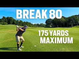 How to Break 80 with 175 Yards Maximum Shots