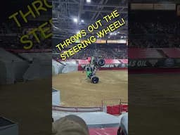 Monster Truck Front Wheelstand! #monsterjam #wheelstand #trucks #jumps #bigtires