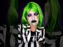 Beetlejuice makeup 💜💚