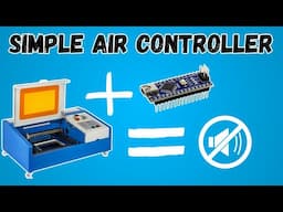 FAN and AIR ASSIST timer for K40 laser cutter using ARDUINO - very simple code