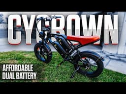 Cheap DUAL BATTERY Ebike - Cycrown CycHunter Review