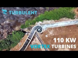 110 kW Turbulent Micro-Hydropower Vortex Turbines in Kenya!