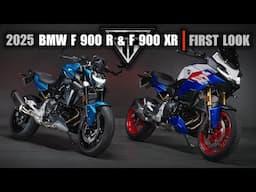 2025 BMW F 900 R & F 900 XR  |  First Look