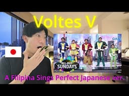 Japanese Response To A Filipina Sings in Japanese / Team Voltes V, nag-Volt in na sa AOS Stage!