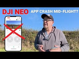 DJI Neo app crash mid-flight - HOW to Recover!