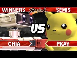 Smash Brawl - Chia (ROB) vs pkay (Pika) - Riptide 2024 Winners Semis