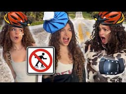 Kalogeras Sisters GO ROLLERBLADING!