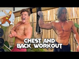 Sol Chest + Back Full Workout in Bali (ft. TINTIN)