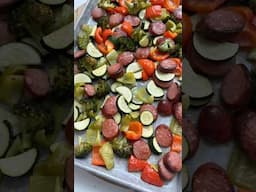 Sheet Pan Sausage and Veggies 🥳